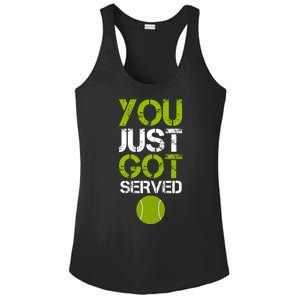 You Just Got Served Tennis Player Ladies PosiCharge Competitor Racerback Tank