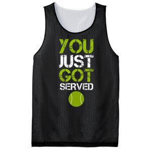 You Just Got Served Tennis Player Mesh Reversible Basketball Jersey Tank