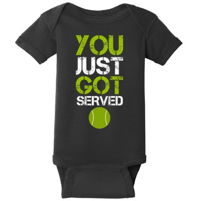 You Just Got Served Tennis Player Baby Bodysuit