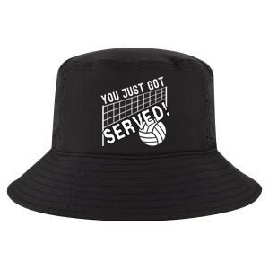 You Just Got Served Funny Volleybally Cool Comfort Performance Bucket Hat