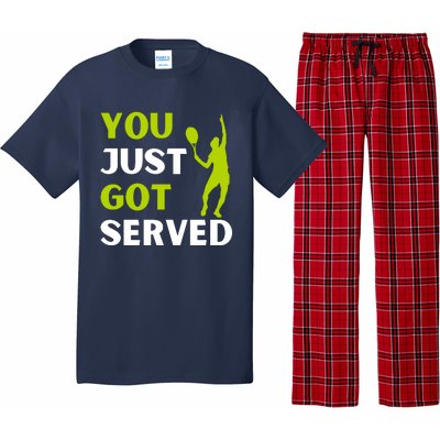 You Just Got Served Funny Tennis Player & Tennis Coach Pajama Set