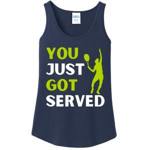 You Just Got Served Funny Tennis Player & Tennis Coach Ladies Essential Tank