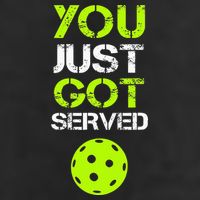 You Just Got Served Pickleball Funny Pickleball Player Sport 11oz C Handle Ceramic Mug