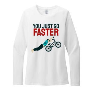 You Just Go Faster Womens CVC Long Sleeve Shirt