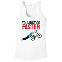 You Just Go Faster Ladies PosiCharge Competitor Racerback Tank