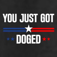 You Just Got Doged 7 Panel Mesh Trucker Snapback Hat