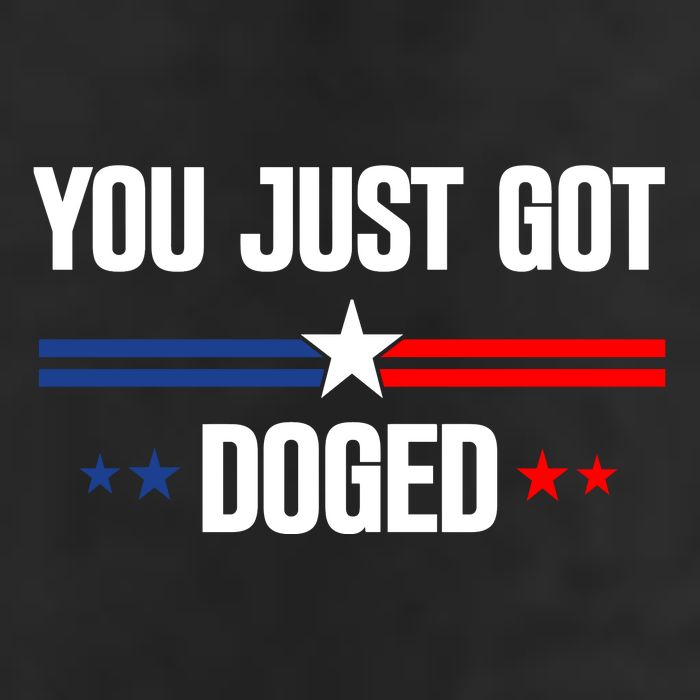You Just Got Doged 7 Panel Mesh Trucker Snapback Hat