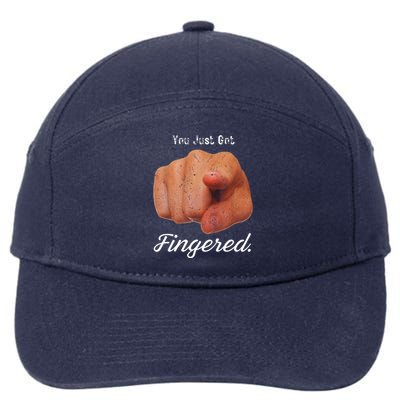 You Just Got Fingered 7-Panel Snapback Hat