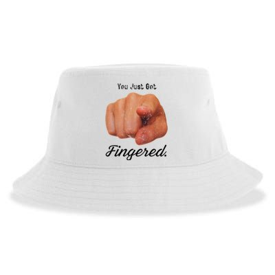 You Just Got Fingered Sustainable Bucket Hat