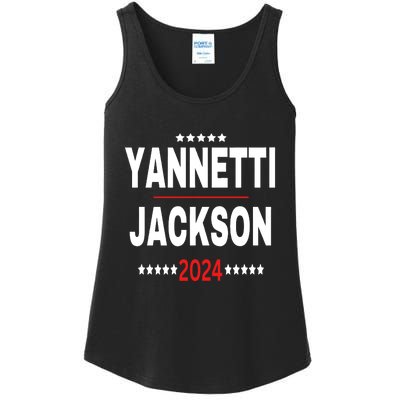 Yannetti Jackson Vote For Your Favorite Defense Team 2024 Ladies Essential Tank