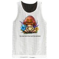 You Just Yeed Your Last Haw Partner. Cowboy Frog Meme Gift Idea. Mesh Reversible Basketball Jersey Tank