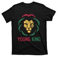 Young King African Lion Black History Month African T-Shirt