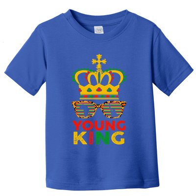 Young King Crown African American 1865 Junenth Cool Gift Toddler T-Shirt