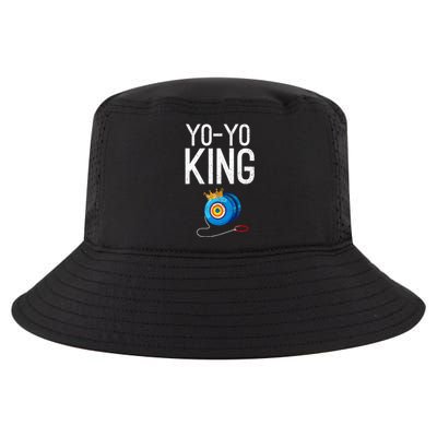 Yoyo King Crown Funny Yoyo Enthusiast Gift Cool Comfort Performance Bucket Hat