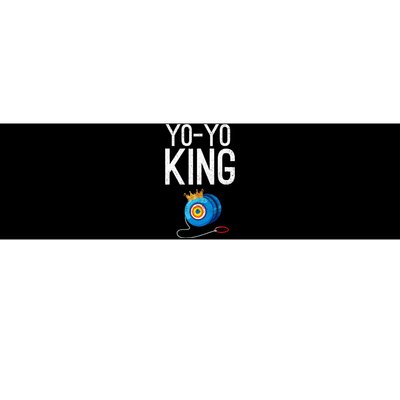 Yoyo King Crown Funny Yoyo Enthusiast Gift Bumper Sticker