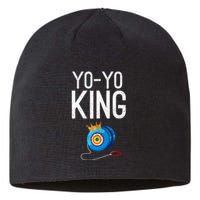 Yoyo King Crown Funny Yoyo Enthusiast Gift Sustainable Beanie