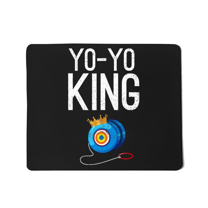 Yoyo King Crown Funny Yoyo Enthusiast Gift Mousepad