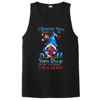 Yarn Knitting Crochet Hoarder Gnome Funny Gift Apparel PosiCharge Competitor Tank