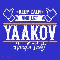 Yaakov Keep Calm And Let Yaakov Handle That Gift Magnet