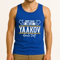 Yaakov Keep Calm And Let Yaakov Handle That Gift Tank Top