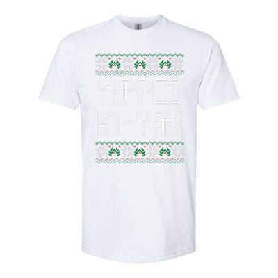 Yippee kiyay  funny Christmas  Softstyle CVC T-Shirt