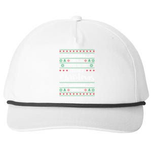 Yipee Ki-yay Funny Christmas Mother Ugly Christmas Sweaters Snapback Five-Panel Rope Hat