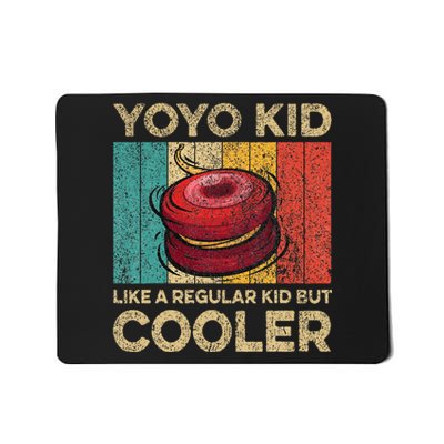 Yoyo Ki.D Funny Vintage Yoyo Lovers Mousepad