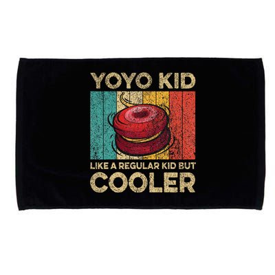 Yoyo Ki.D Funny Vintage Yoyo Lovers Microfiber Hand Towel