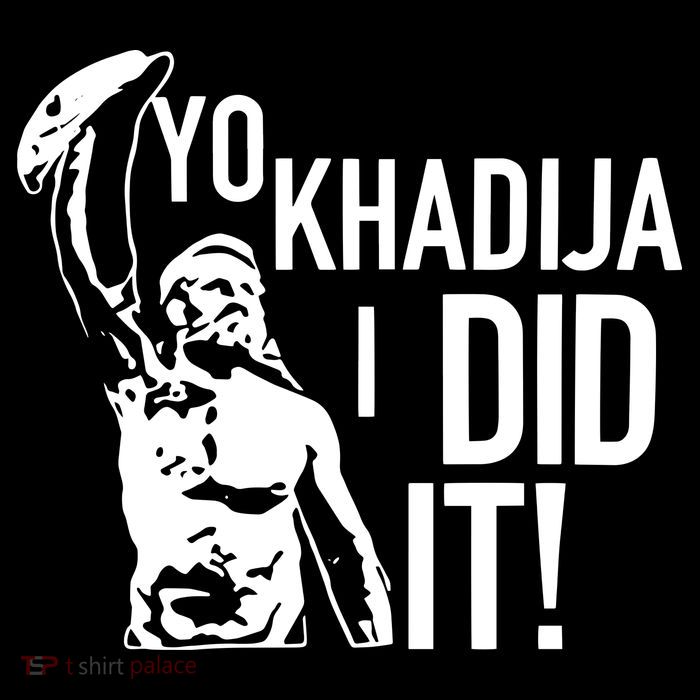 Yo Khadija I Did It Flexfit Unipanel Trucker Cap