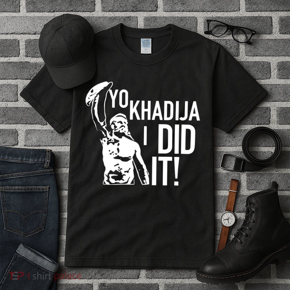 Yo Khadija I Did It Tall T-Shirt