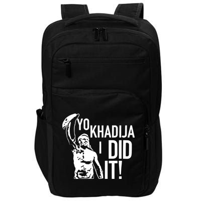 Yo Khadija I Did It Impact Tech Backpack