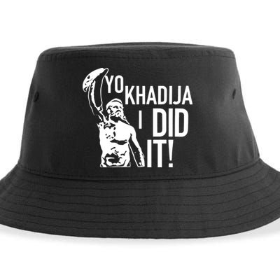 Yo Khadija I Did It Sustainable Bucket Hat