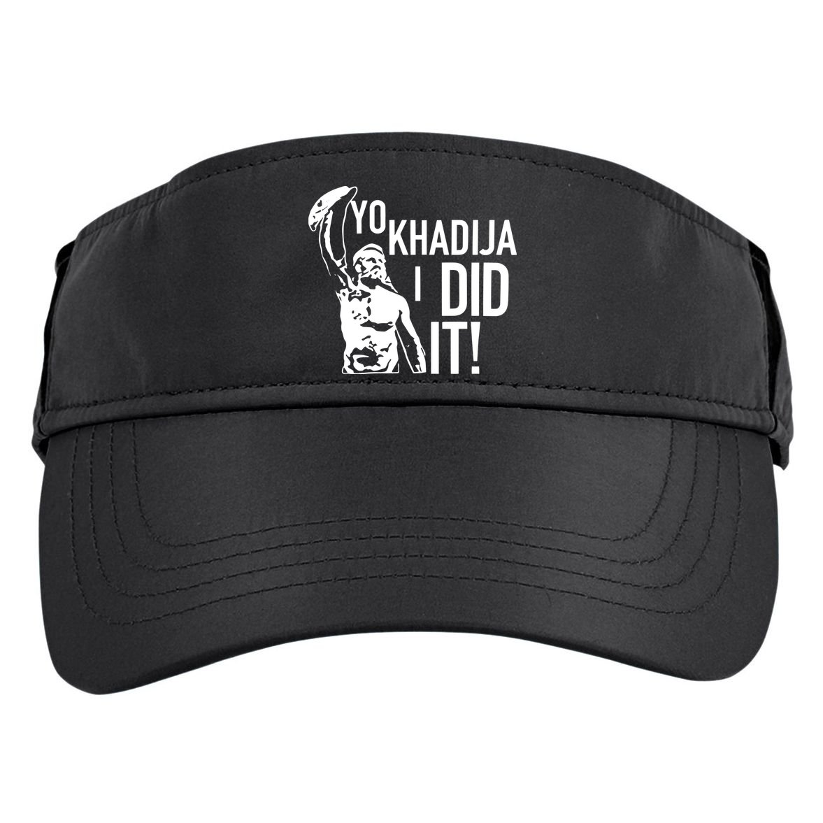 Yo Khadija I Did It Adult Drive Performance Visor