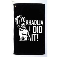 Yo Khadija I Did It Golf Towel