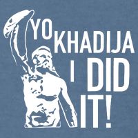 Yo Khadija I Did It Garment-Dyed Sweatshirt