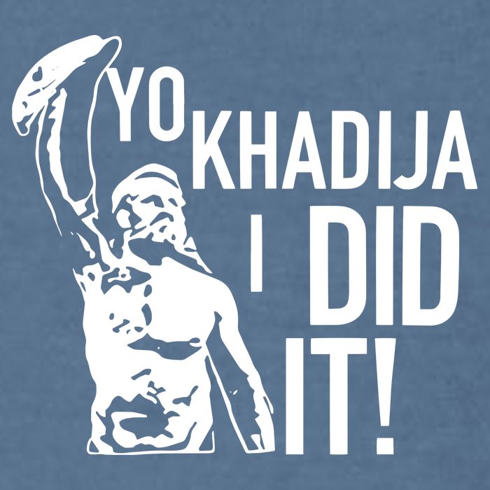 Yo Khadija I Did It Garment-Dyed Sweatshirt