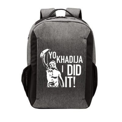 Yo Khadija I Did It Vector Backpack