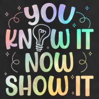 You Know It Now Show It Testing Day Teacher Cool Comfort Performance Bucket Hat