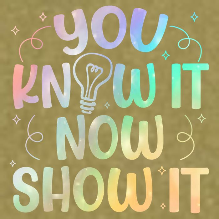 You Know It Now Show It Testing Day Teacher Garment-Dyed Women's Muscle Tee