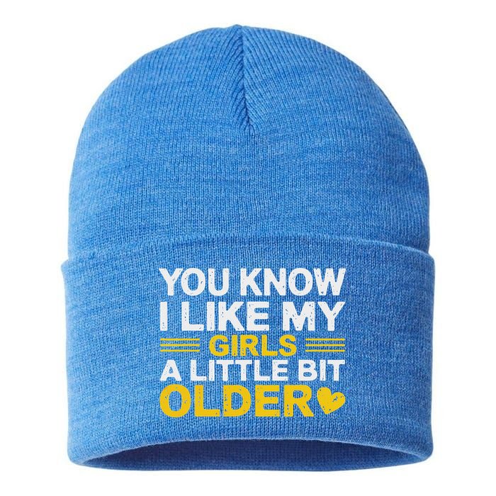 You Know I Like My Girl A Little Bit Older Sustainable Knit Beanie