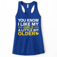 You Know I Like My Girl A Little Bit Older Womens Tank Top