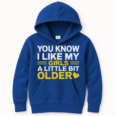 You Know I Like My Girl A Little Bit Older Kids Hoodie