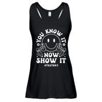 You Know It Now Show It State Testing Day Ladies Essential Flowy Tank