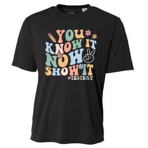 You Know It Now Show It Test Day Cooling Performance Crew T-Shirt