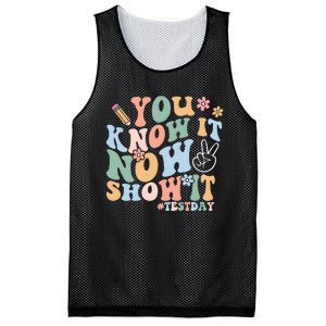 You Know It Now Show It Test Day Mesh Reversible Basketball Jersey Tank