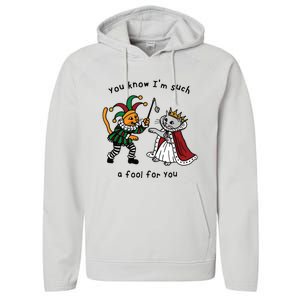 You Know I’M Such A Fool For You Performance Fleece Hoodie