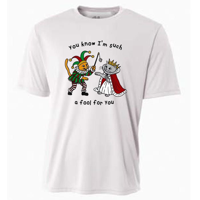 You Know Im Such A Fool For You Funny Cooling Performance Crew T-Shirt