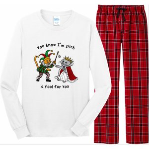 You Know Im Such A Fool For You Funny Long Sleeve Pajama Set