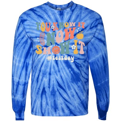 You Know It Now Show It Tie-Dye Long Sleeve Shirt