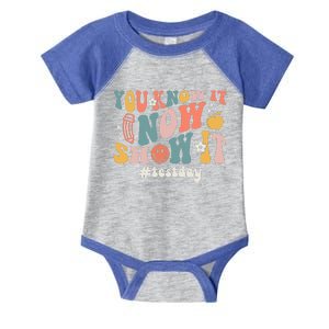 You Know It Now Show It Infant Baby Jersey Bodysuit